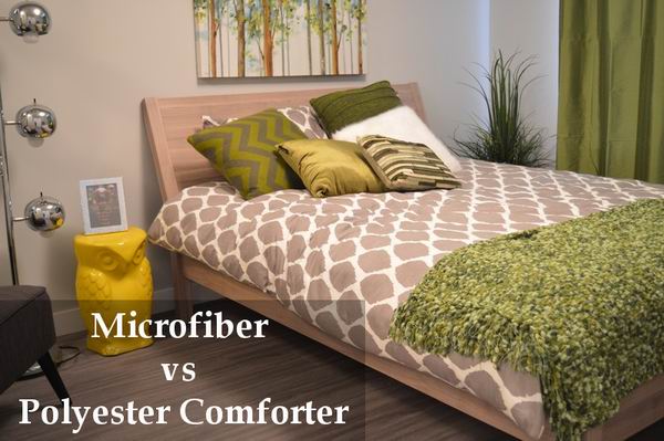 microfiber vs polyester comforter