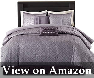 purple and black comforter sets