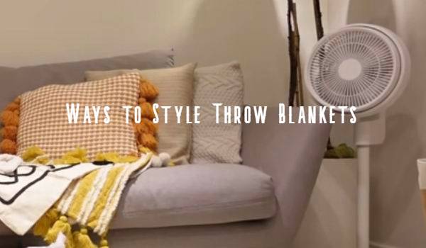 ways to use your throw blankets at home